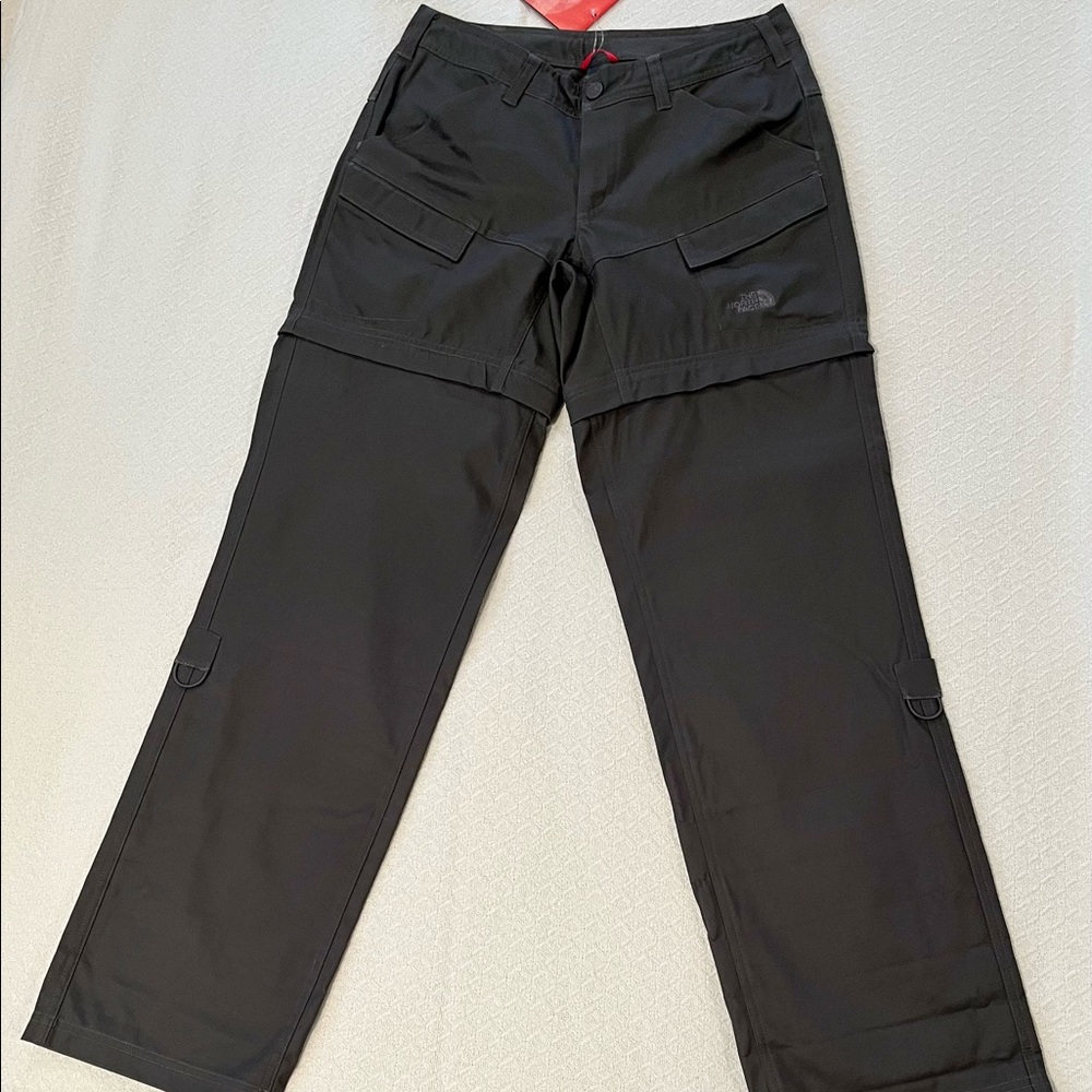 North Face Andesite Women’s Convertible Trail Pants, Small, Gray